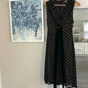 Eva Franco black dress Sz 2